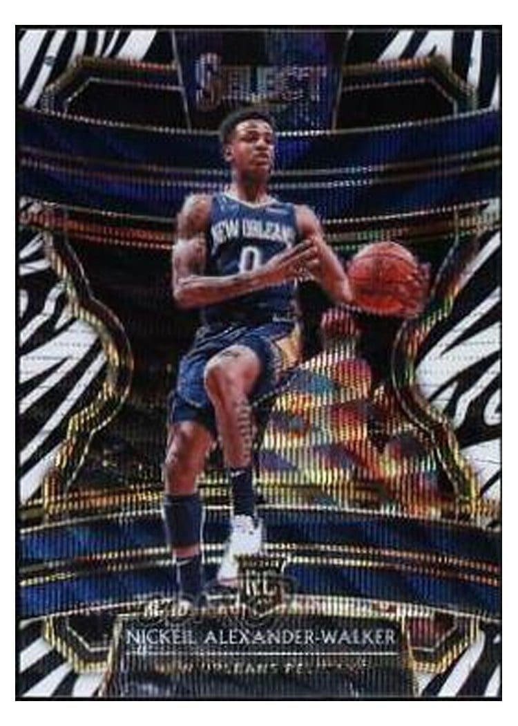 2019-20 Panini Select Base Set Nickeil Alexander-Walker #49 card