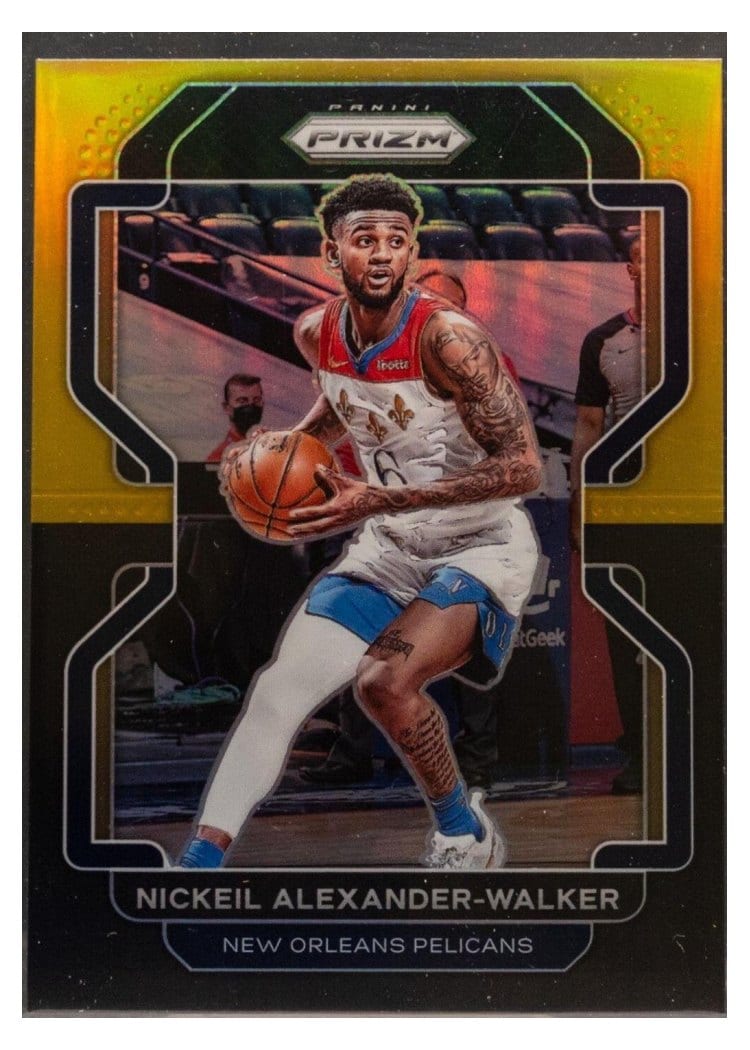 2021-22 Panini Prizm Base Set Nickeil Alexander-Walker #15 card