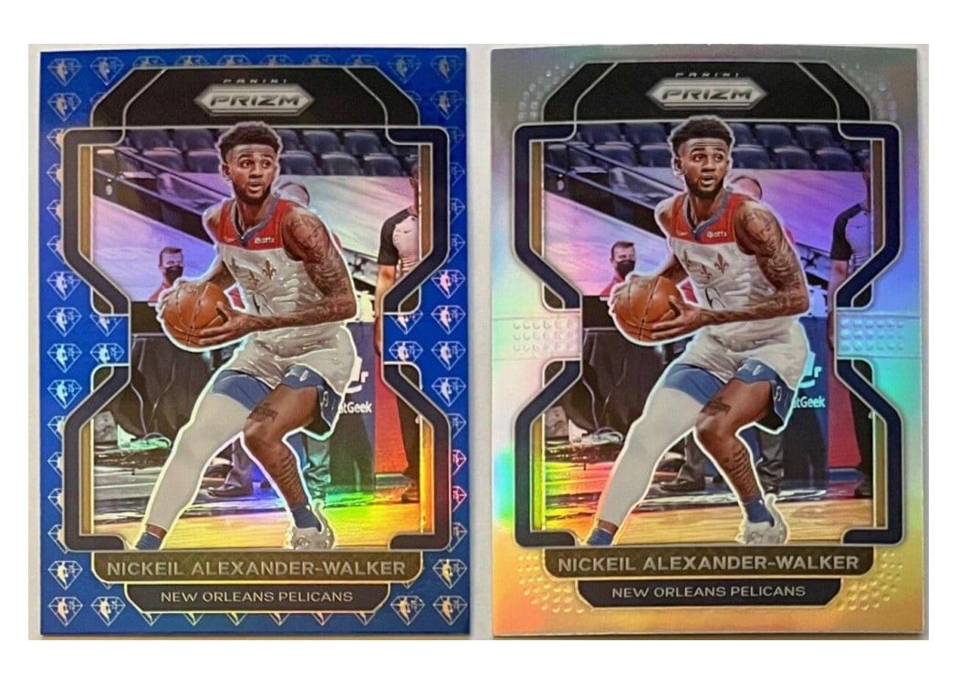 2021-22 Panini Prizm Base Set Nickeil Alexander-Walker #15 card
