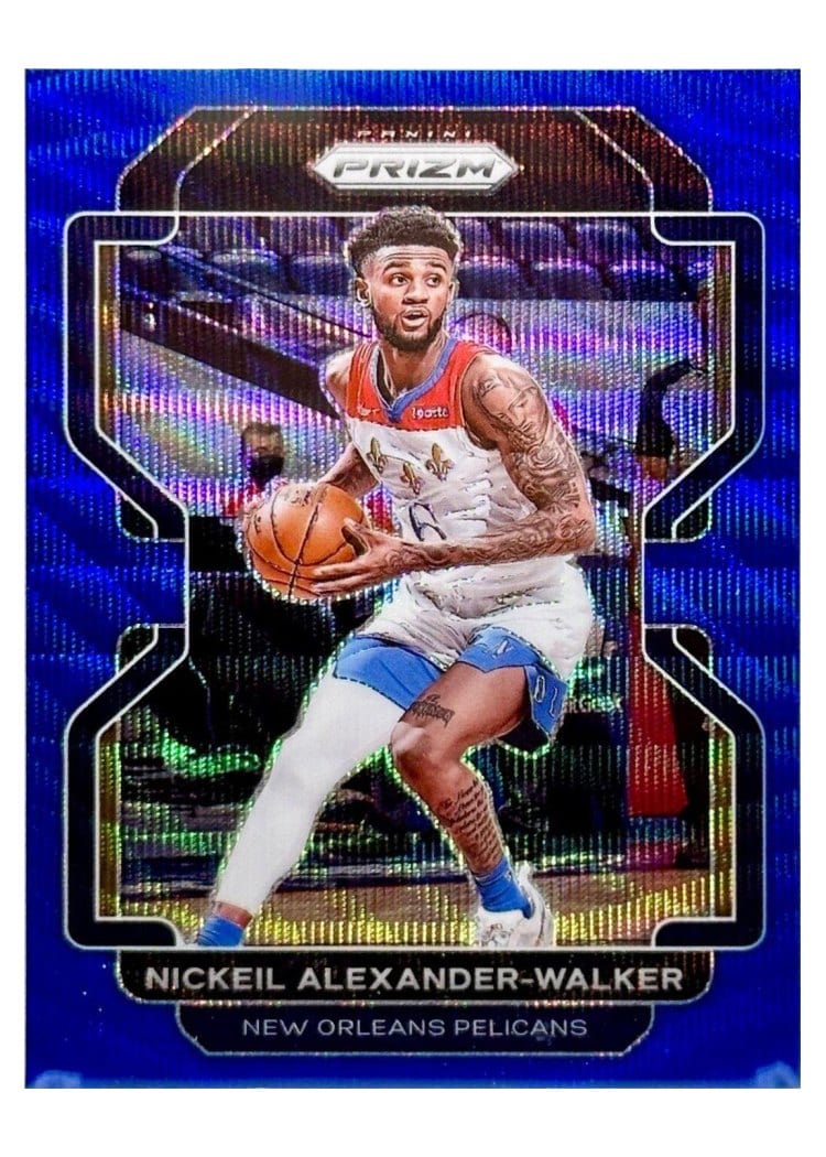 2021-22 Panini Prizm Base Set Nickeil Alexander-Walker #15 card