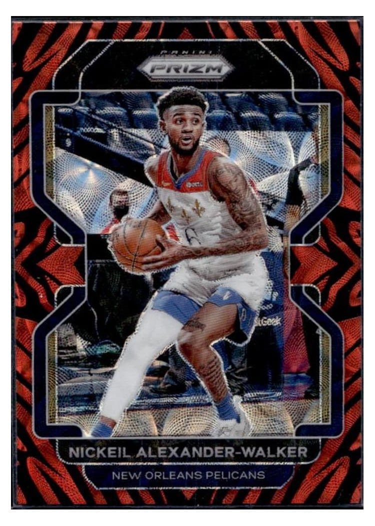 2021-22 Panini Prizm Base Set Nickeil Alexander-Walker #15 card