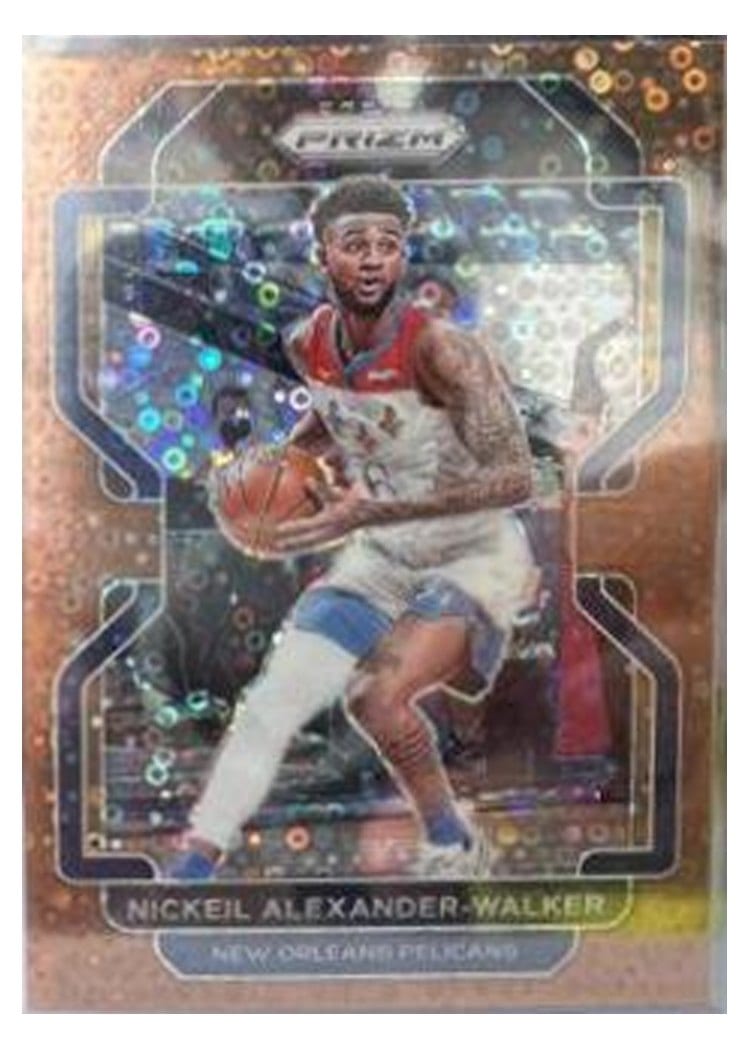 2021-22 Panini Prizm Base Set Nickeil Alexander-Walker #15 card