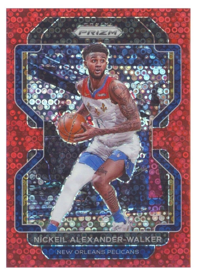 2021-22 Panini Prizm Base Set Nickeil Alexander-Walker #15 card