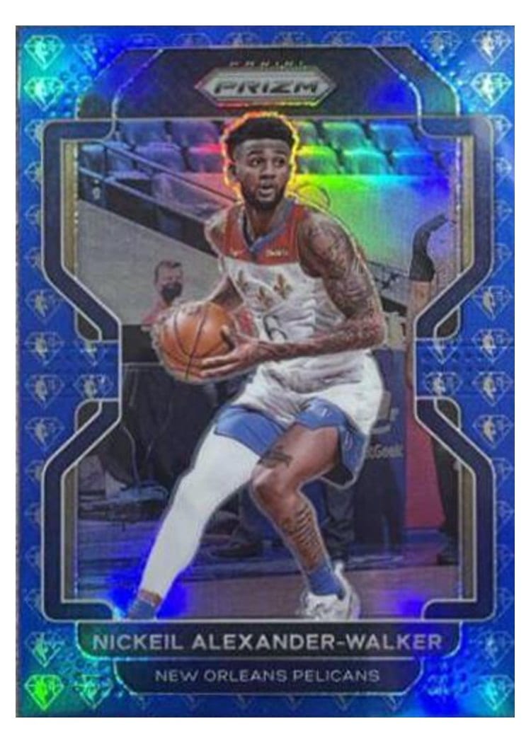 2021-22 Panini Prizm Base Set Nickeil Alexander-Walker #15 card