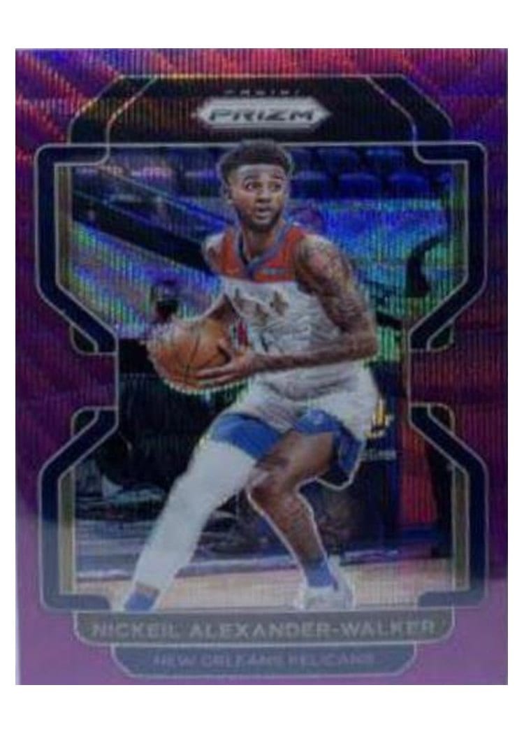 2021-22 Panini Prizm Base Set Nickeil Alexander-Walker #15 card