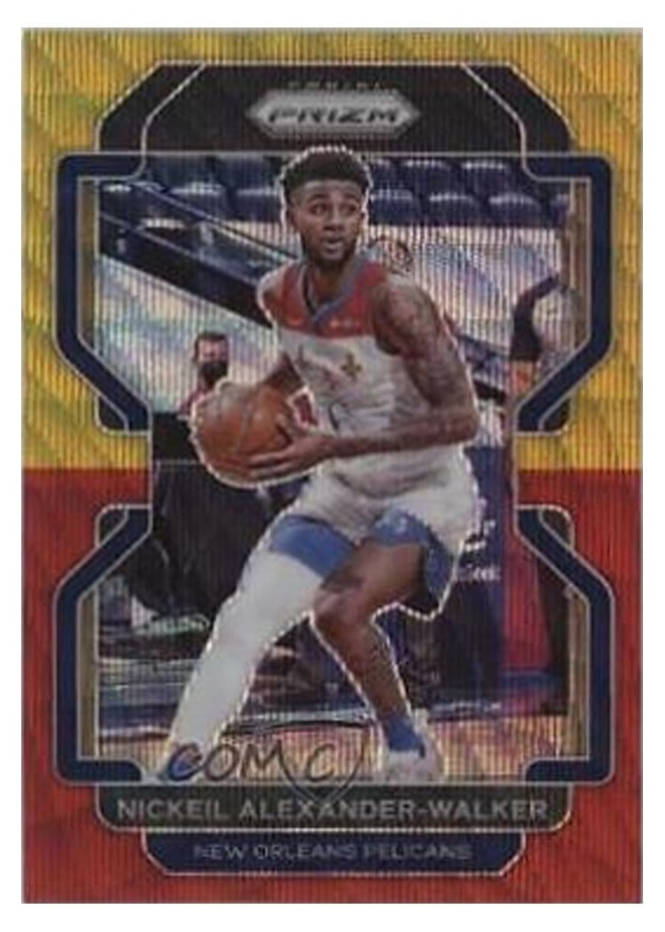 2021-22 Panini Prizm Base Set Nickeil Alexander-Walker #15 card
