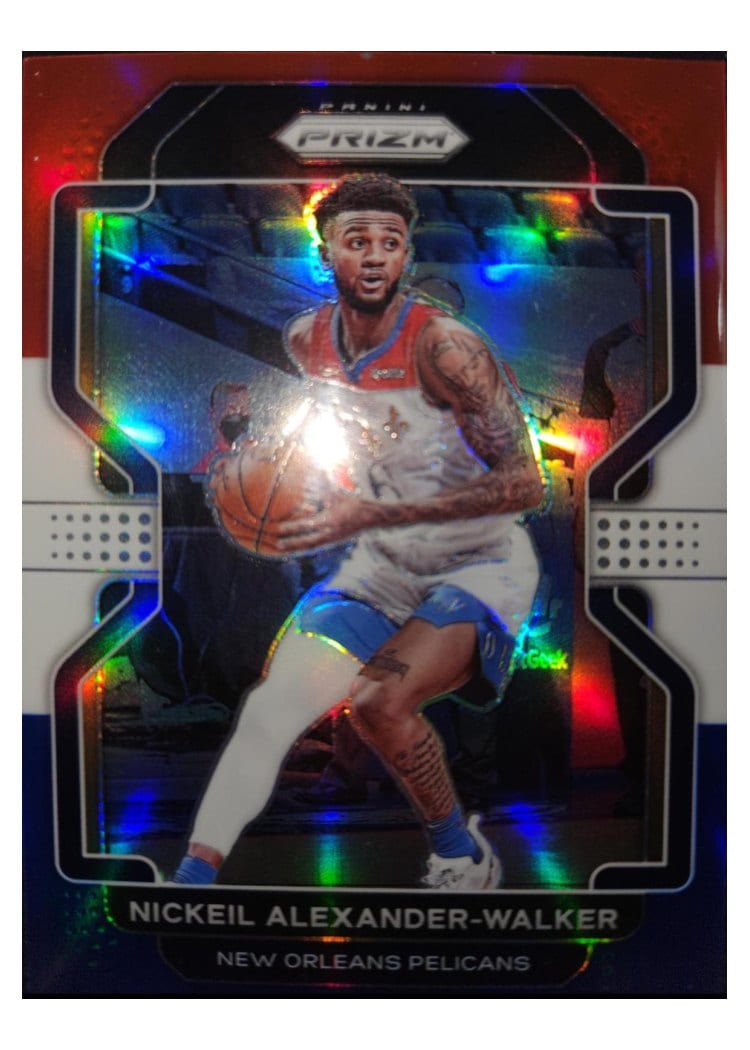 2021-22 Panini Prizm Base Set Nickeil Alexander-Walker #15 card
