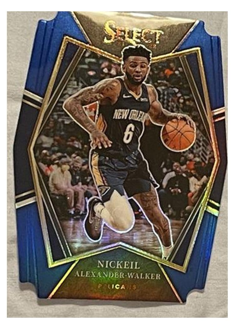 2021-22 Panini Select Base Set Nickeil Alexander-Walker #197 card