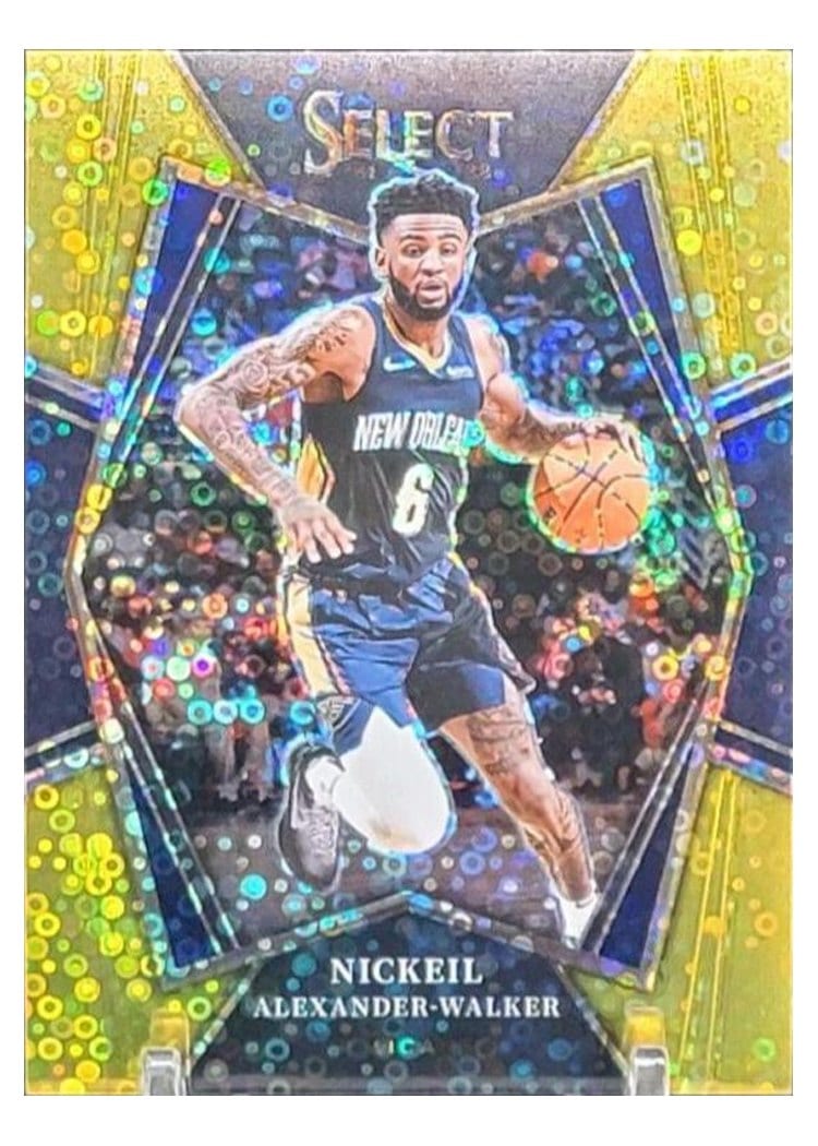 2021-22 Panini Select Base Set Nickeil Alexander-Walker #197 card
