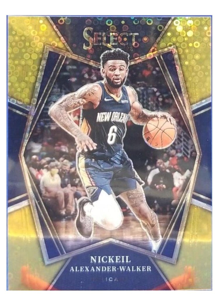 2021-22 Panini Select Base Set Nickeil Alexander-Walker #197 card