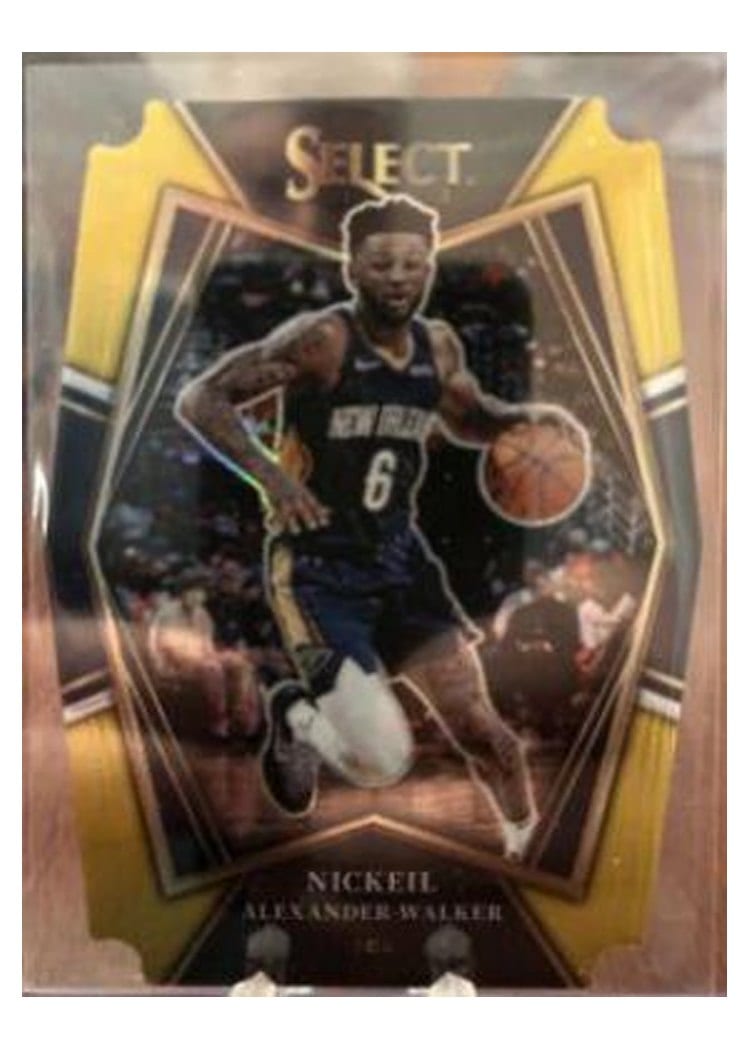 2021-22 Panini Select Base Set Nickeil Alexander-Walker #197 card