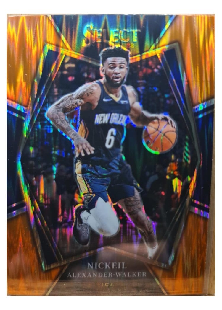2021-22 Panini Select Base Set Nickeil Alexander-Walker #197 card