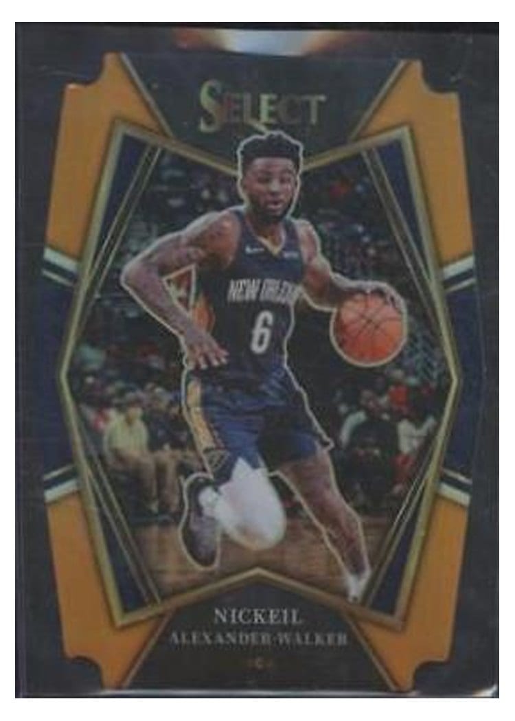 2021-22 Panini Select Base Set Nickeil Alexander-Walker #197 card