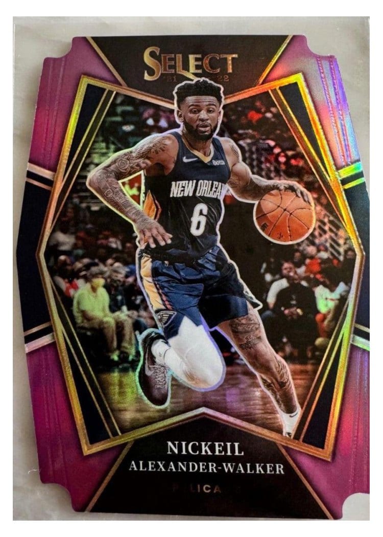 2021-22 Panini Select Base Set Nickeil Alexander-Walker #197 card