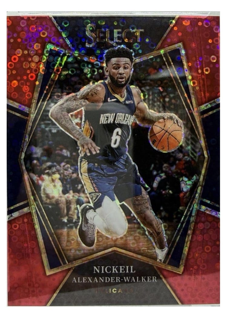2021-22 Panini Select Base Set Nickeil Alexander-Walker #197 card