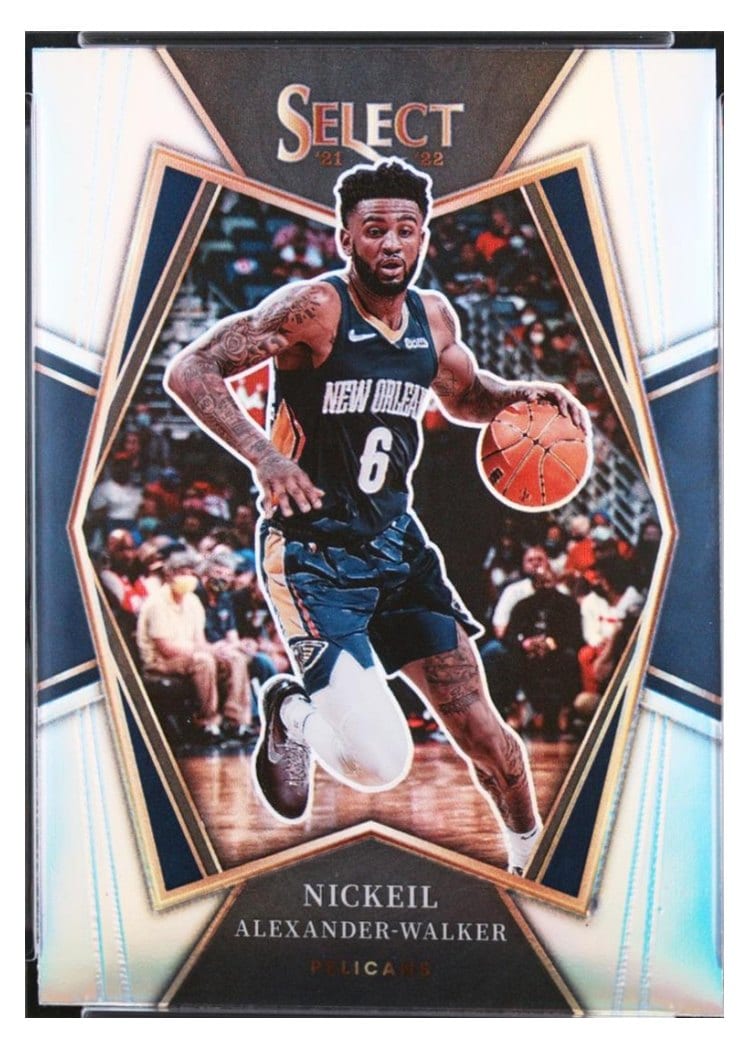2021-22 Panini Select Base Set Nickeil Alexander-Walker #197 card
