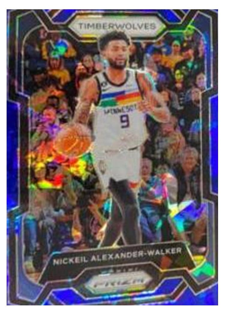 2023-24 Panini Prizm Base Set Nickeil Alexander-Walker #218 card