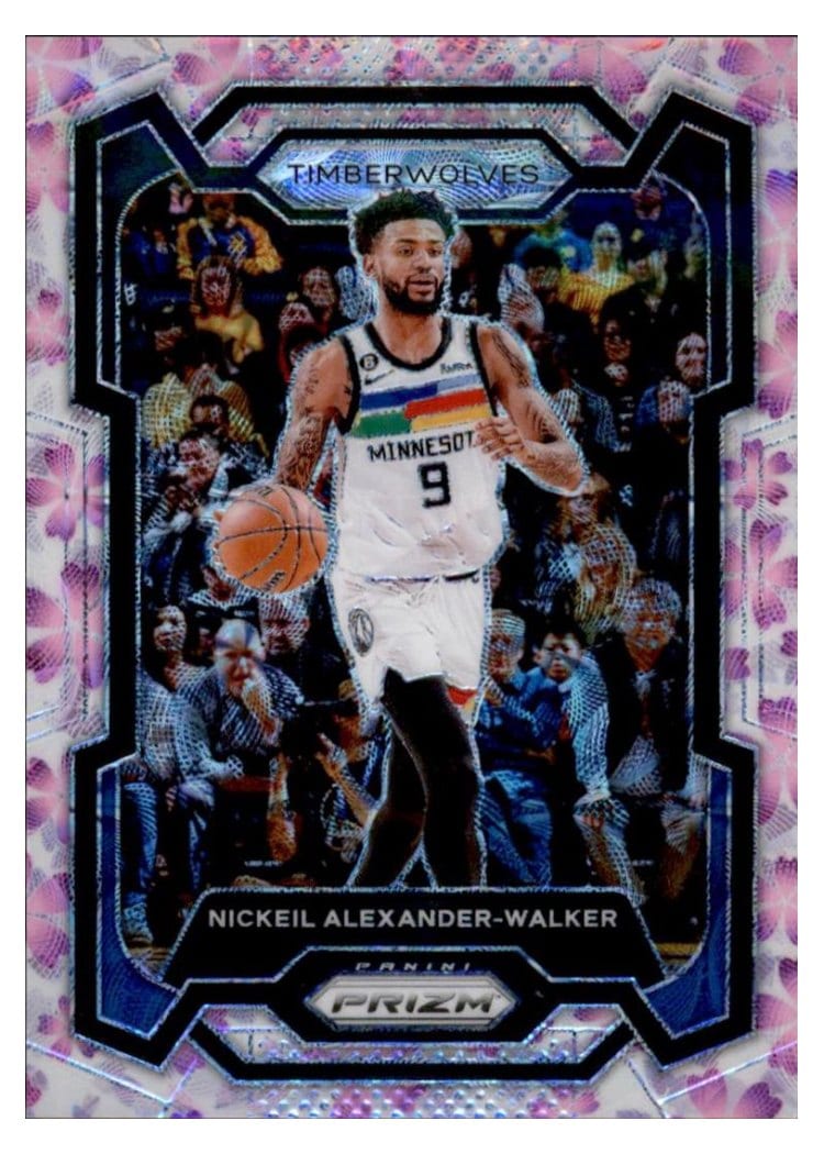 2023-24 Panini Prizm Base Set Nickeil Alexander-Walker #218 card