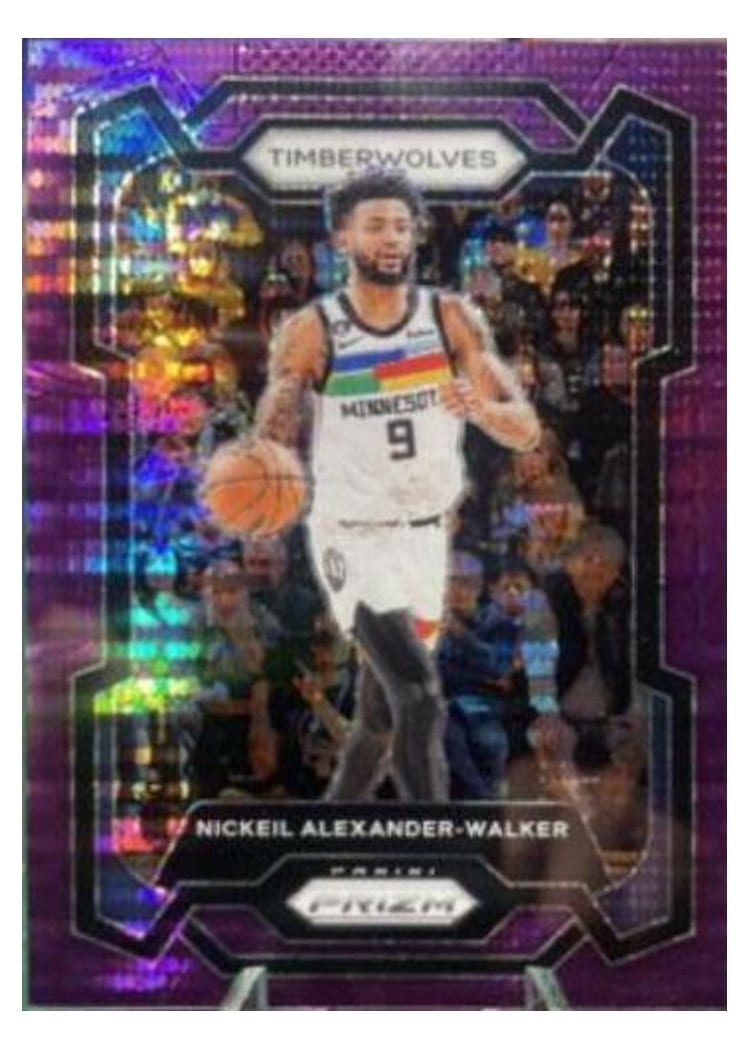 2023-24 Panini Prizm Base Set Nickeil Alexander-Walker #218 card