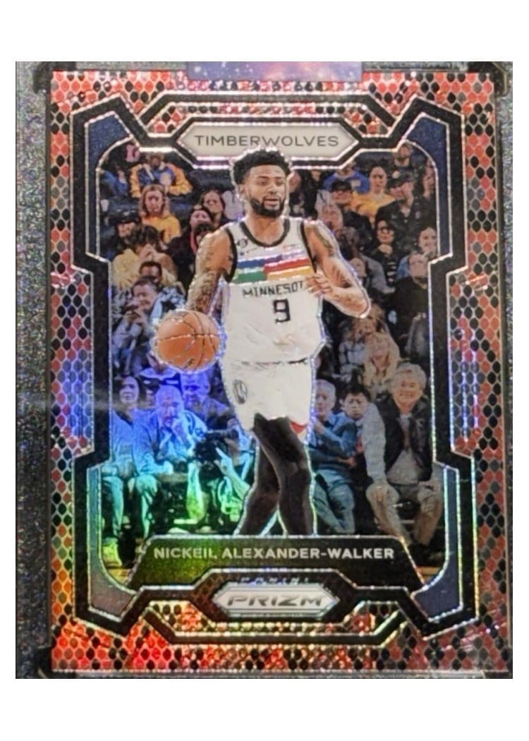 2023-24 Panini Prizm Base Set Nickeil Alexander-Walker #218 card