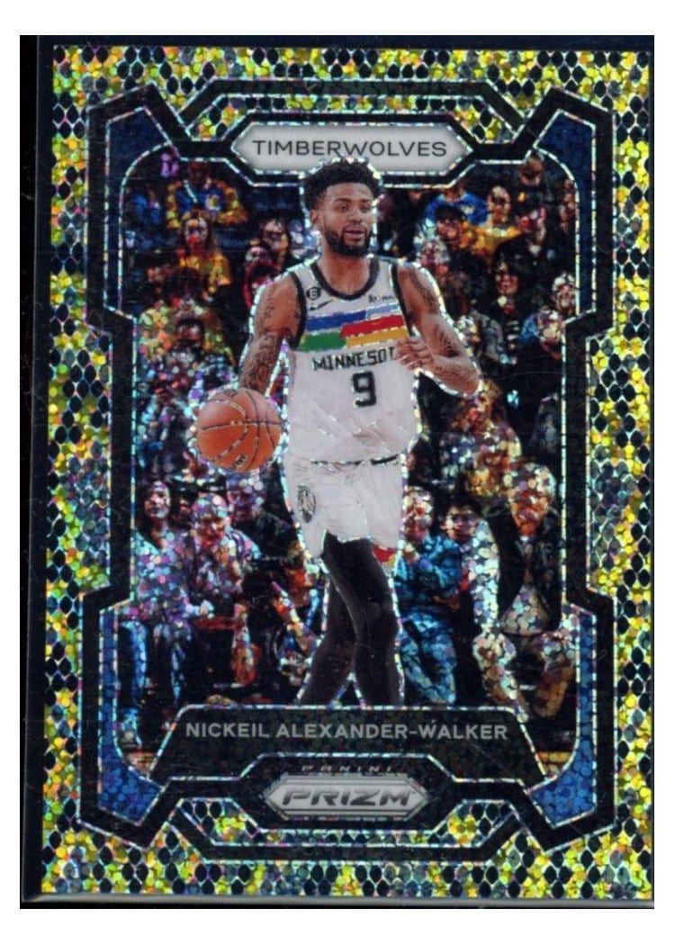 2023-24 Panini Prizm Base Set Nickeil Alexander-Walker #218 card