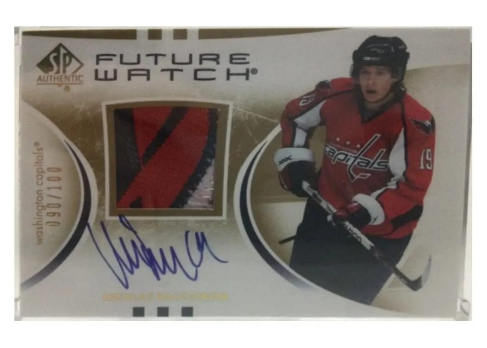 2007 SP Authentic Nicklas Backstrom #250 card