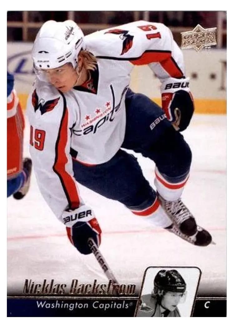 2010 Upper Deck NICKLAS BACKSTROM #1 card