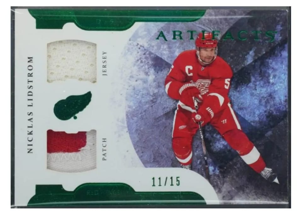 2011 Upper Deck Artifacts Nicklas Lidstrom #5 card