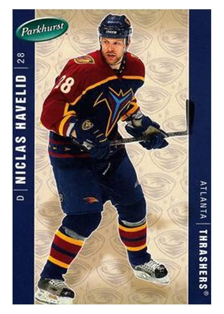 2005 Parkhurst Niclas Havelid #25 card