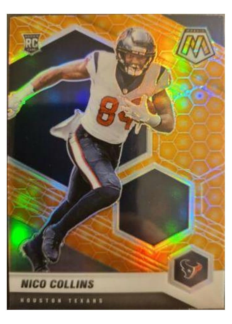 2021 Panini Mosaic Base Set Nico Collins #330 card