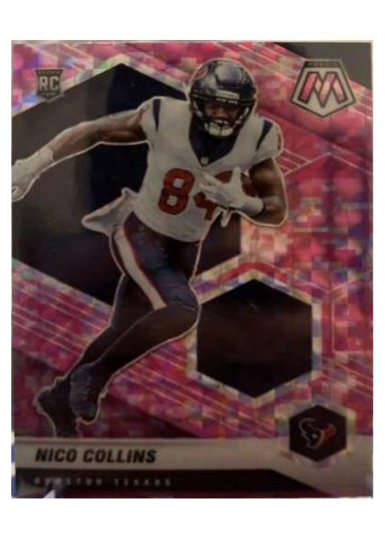 2021 Panini Mosaic Base Set Nico Collins #330 card