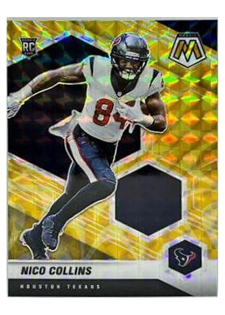 2021 Panini Mosaic Base Set Nico Collins #330 card