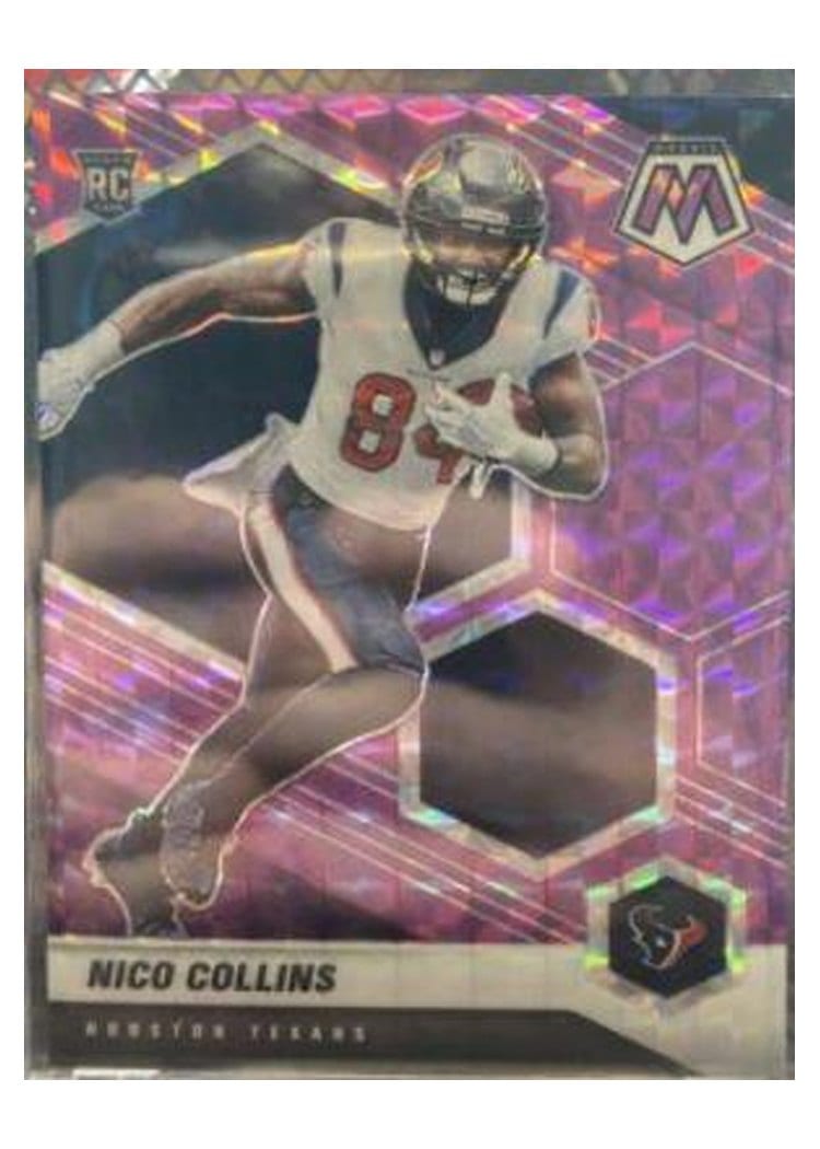 2021 Panini Mosaic Base Set Nico Collins #330 card
