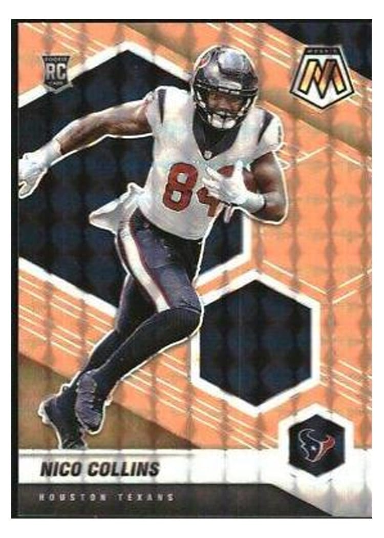 2021 Panini Mosaic Base Set Nico Collins #330 card