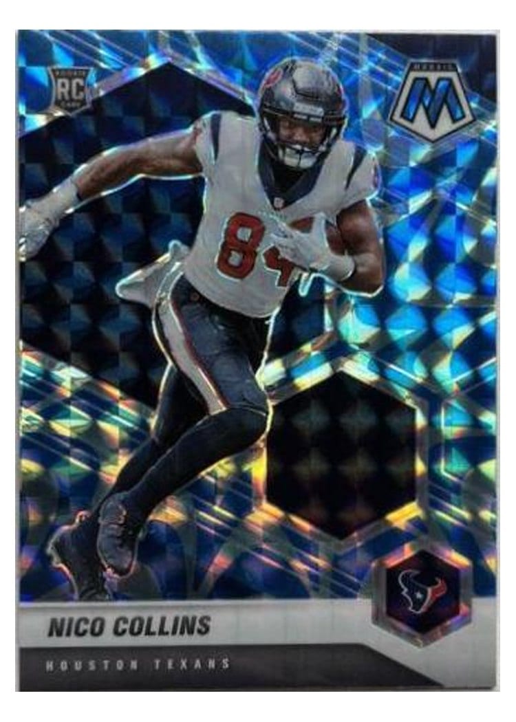 2021 Panini Mosaic Base Set Nico Collins #330 card