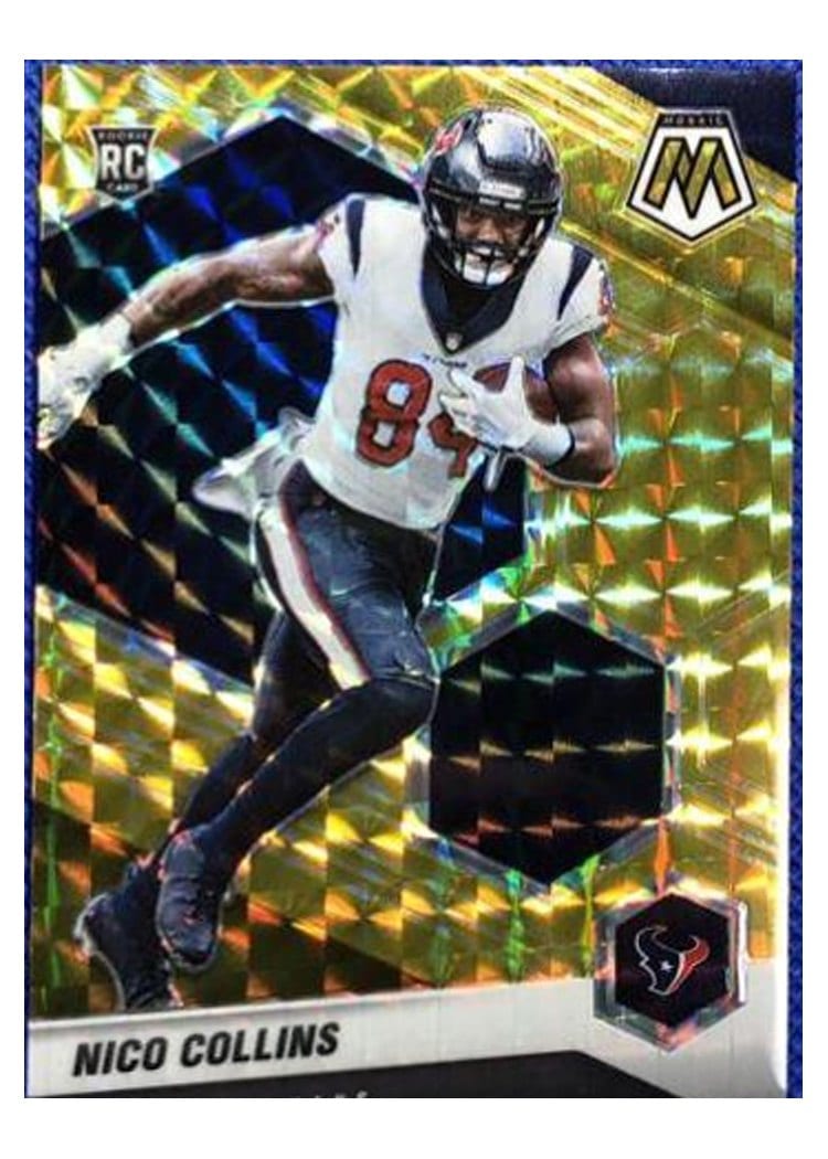 2021 Panini Mosaic Base Set Nico Collins #330 card