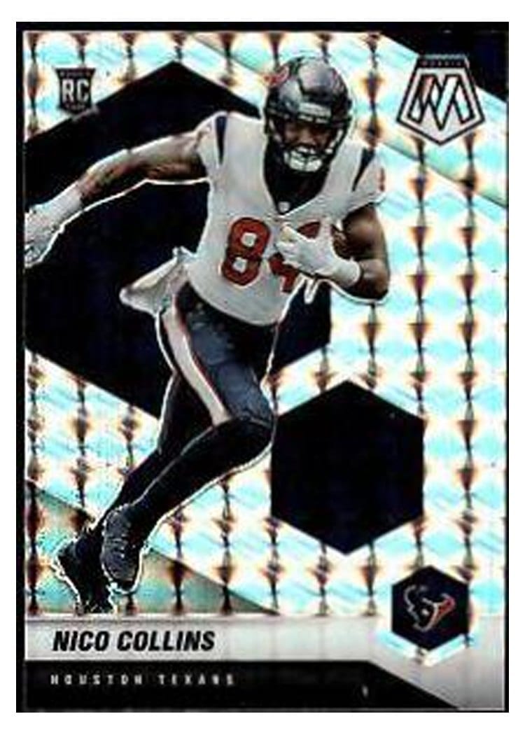 2021 Panini Mosaic Base Set Nico Collins #330 card