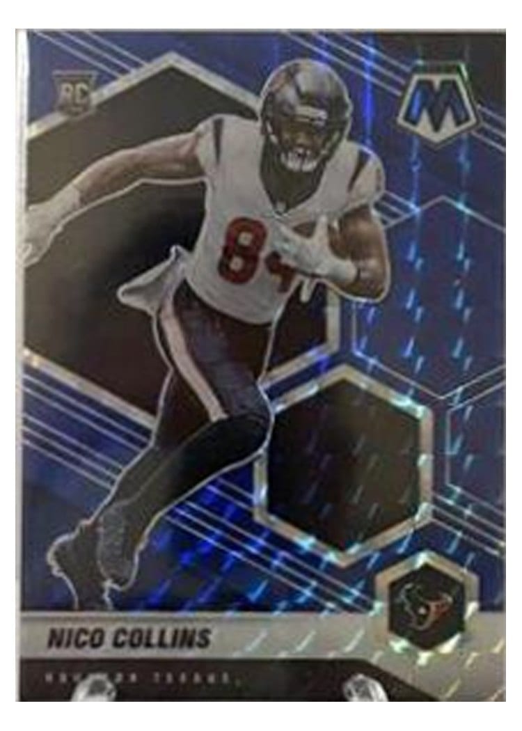 2021 Panini Mosaic Base Set Nico Collins #330 card