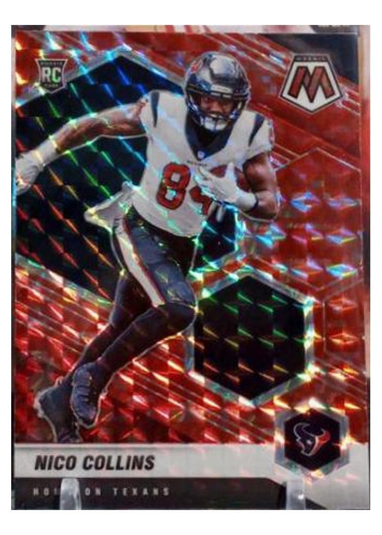 2021 Panini Mosaic Base Set Nico Collins #330 card