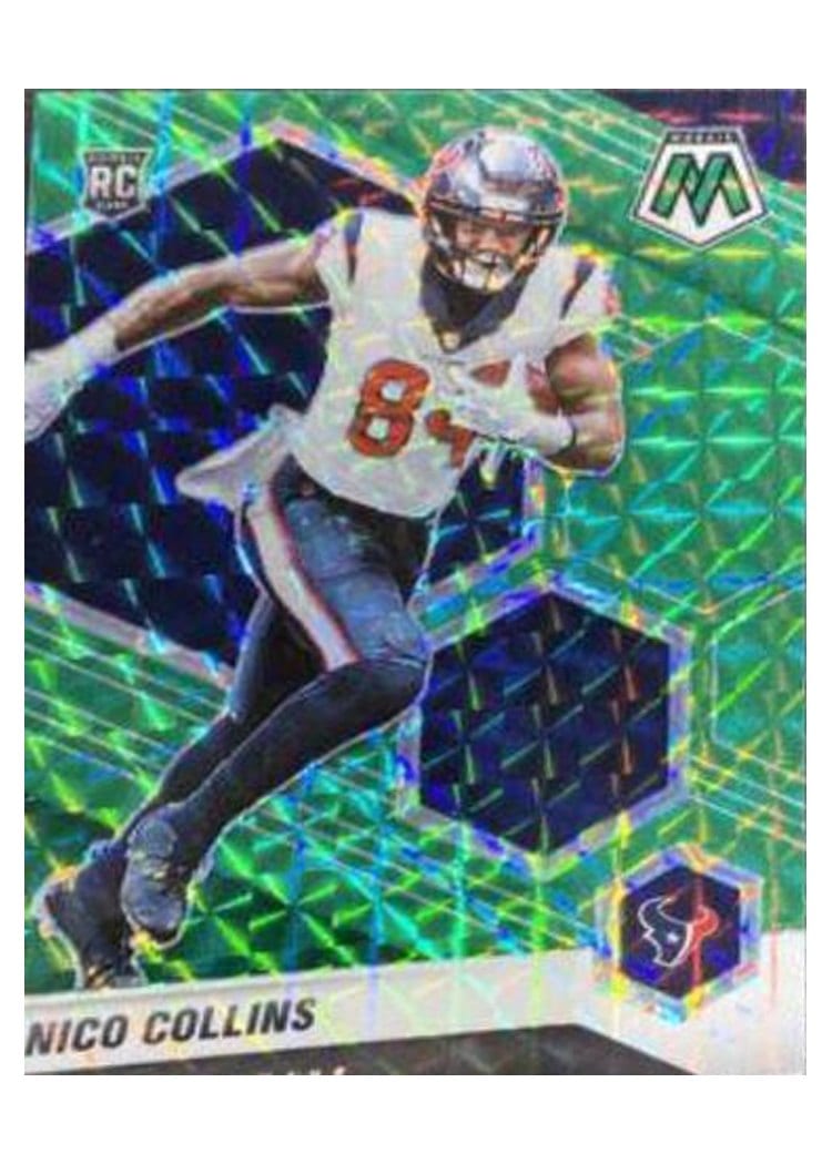 2021 Panini Mosaic Base Set Nico Collins #330 card
