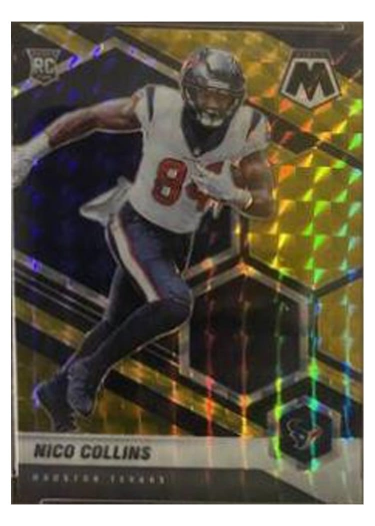 2021 Panini Mosaic Base Set Nico Collins #330 card