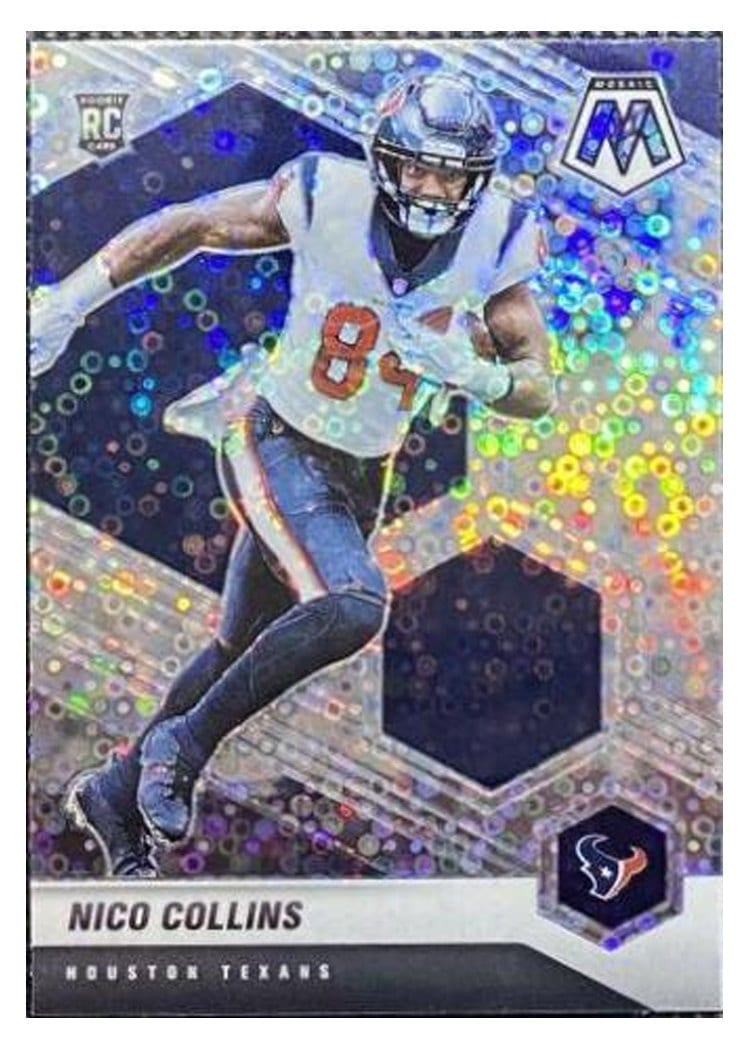 2021 Panini Mosaic Base Set Nico Collins #330 card