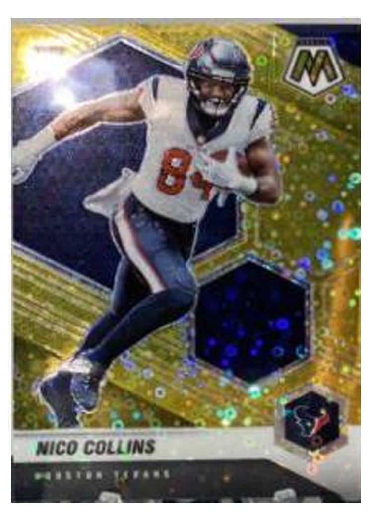 2021 Panini Mosaic Base Set Nico Collins #330 card
