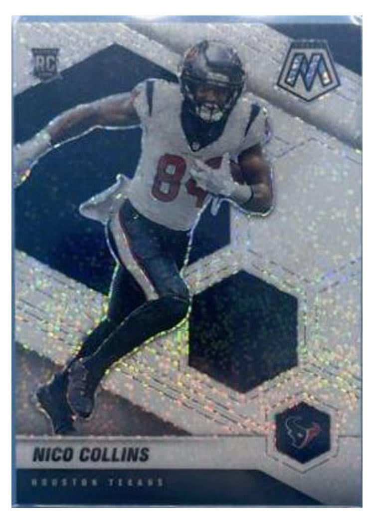 2021 Panini Mosaic Base Set Nico Collins #330 card