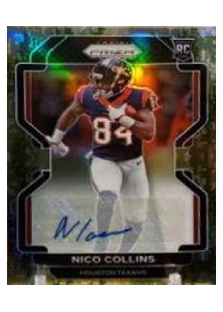 2021 Panini Prizm Base Set Nico Collins #360 card