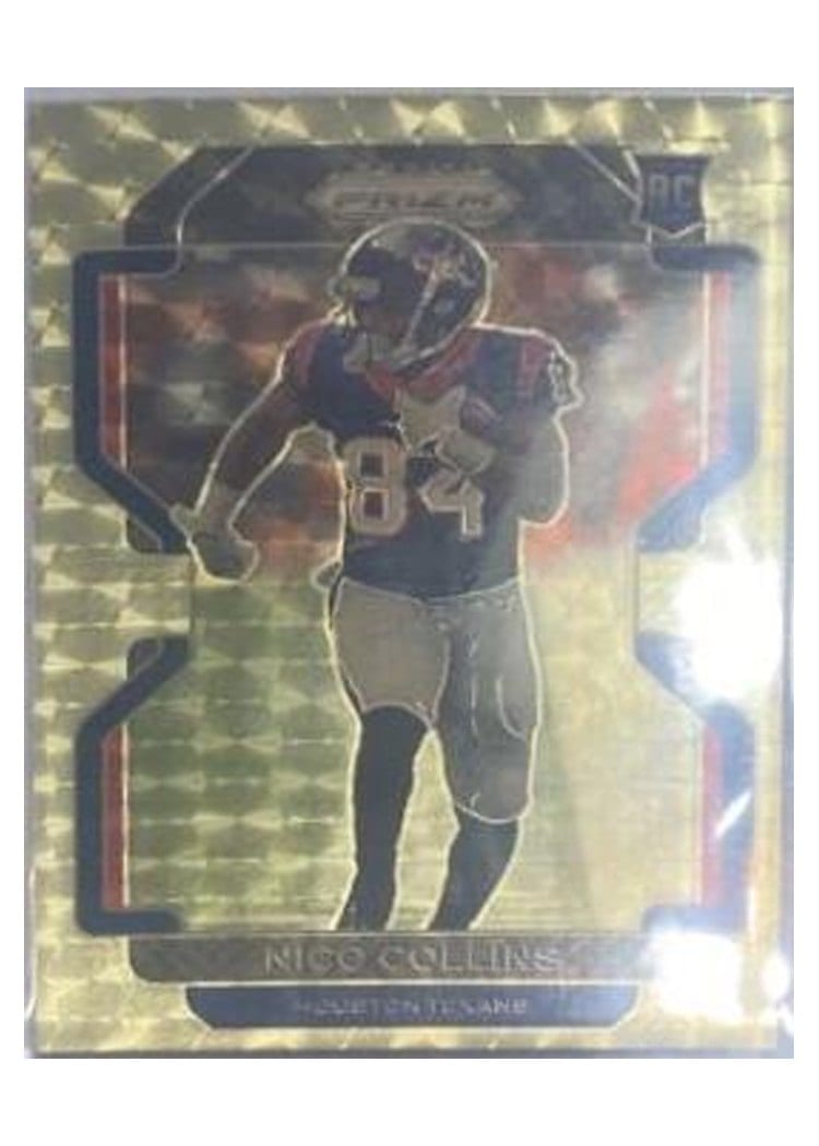 2021 Panini Prizm Base Set Nico Collins #360 card