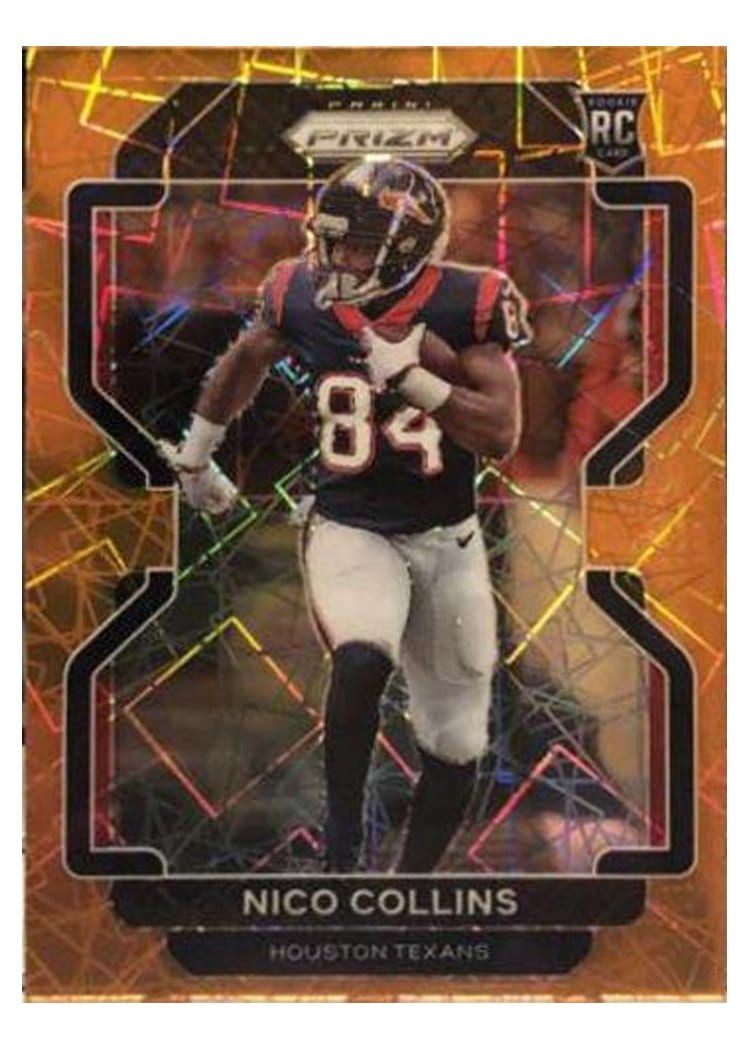 2021 Panini Prizm Base Set Nico Collins #360 card