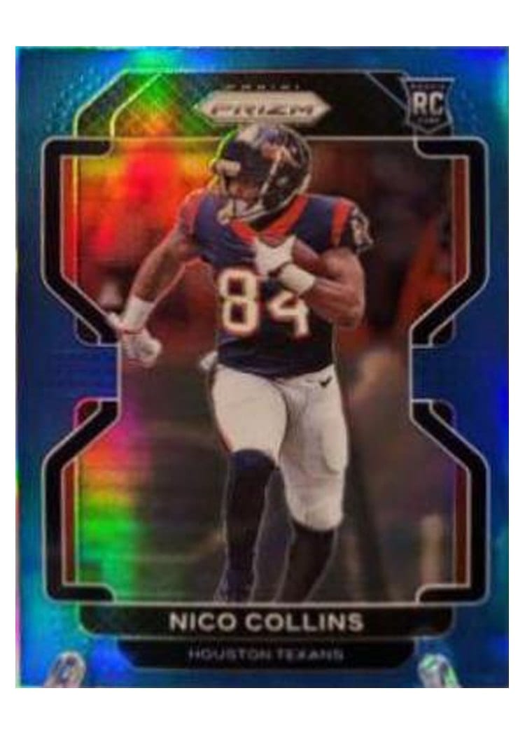 2021 Panini Prizm Base Set Nico Collins #360 card