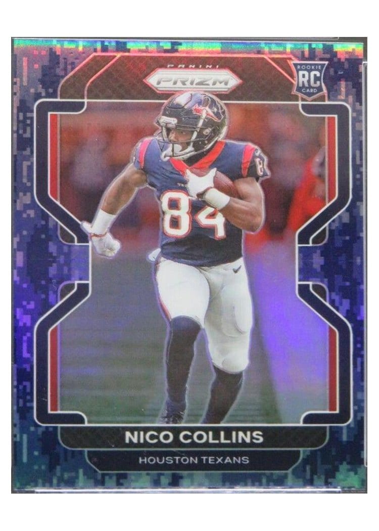 2021 Panini Prizm Base Set Nico Collins #360 card