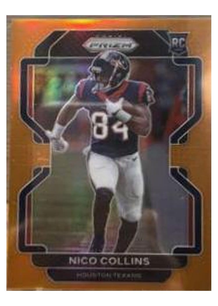 2021 Panini Prizm Base Set Nico Collins #360 card